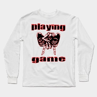 gamer palying a game | gaming collection Long Sleeve T-Shirt